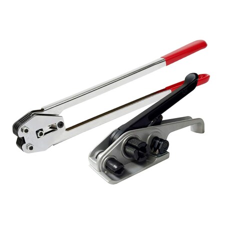 Teknika Strapping Systems 1/2" PP Strapping Tool Set, Tensioner/Sealer P-300, C-3004